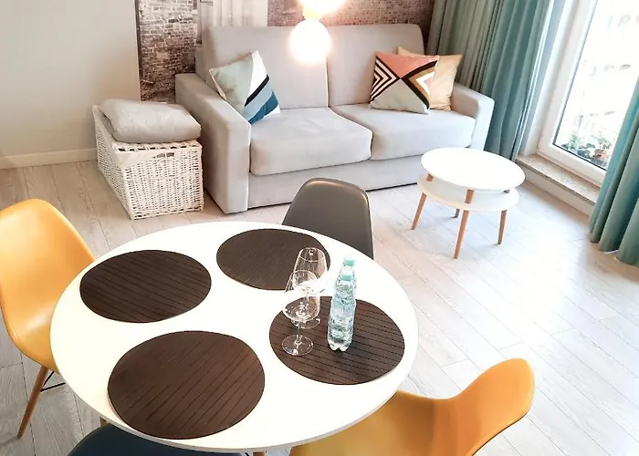 Апартаменты Port Mieszczanski Parking Gratis *